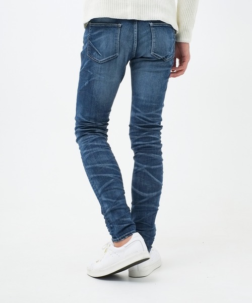 GOSTAR DE FUGA（ゴスタール ジフーガ）の「加工デニムパンツ（デニムパンツ・メンズ・インディゴブルー/ブルー・S/M/L/XL）」の12枚目の写真