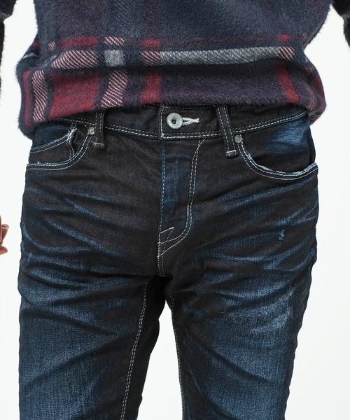 GOSTAR DE FUGA（ゴスタール ジフーガ）の「加工デニムパンツ（デニムパンツ・メンズ・インディゴブルー/ブルー・S/M/L/XL）」の7枚目の写真