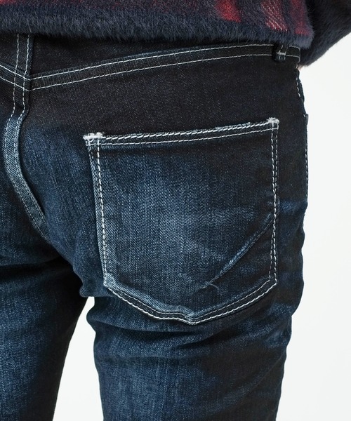 GOSTAR DE FUGA（ゴスタール ジフーガ）の「加工デニムパンツ（デニムパンツ・メンズ・インディゴブルー/ブルー・S/M/L/XL）」の9枚目の写真