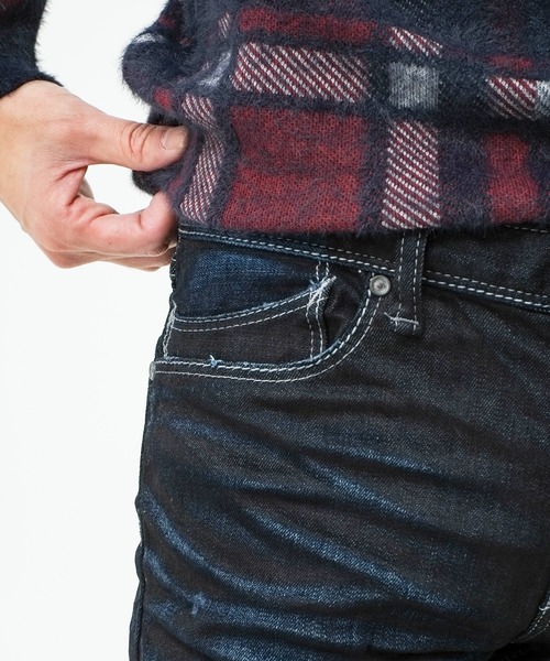 GOSTAR DE FUGA（ゴスタール ジフーガ）の「加工デニムパンツ（デニムパンツ・メンズ・インディゴブルー/ブルー・S/M/L/XL）」の8枚目の写真