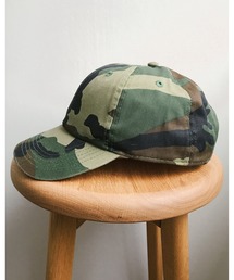 newhattan | newhattan(ニューハッタン) / STONE WASHED TWILL CAP ウォッシュドツイルローキャップ/無地/ワンポイント/ユニセックス(キャップ)