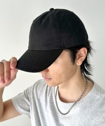 newhattan（ニューハッタン）の「newhattan(ニューハッタン) / STONE WASHED TWILL CAP ウォッシュドツイルローキャップ/無地/ワンポイント/ユニセックス（キャップ）」