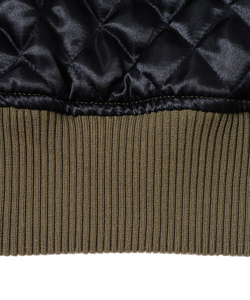 DURAS（デュラス）の「MA-1（ブルゾン・レディース・ブラック/カーキ・FREE）」の8枚目の写真