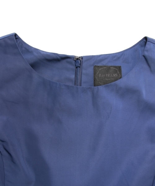 Ray BEAMS(レイビームス)の「Ray BEAMS / チュール ギャザー レイヤー ワンピース(ワンピース・レディース・ブラック/ネイビー/ベージュ・0/1)」の22枚目の写真