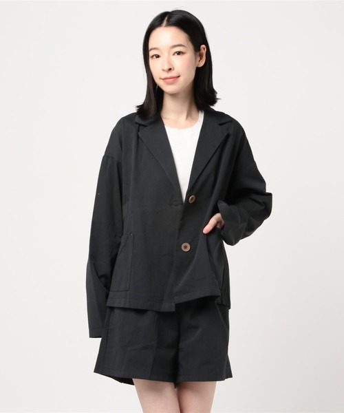 Abitokyo アビトーキョー の スプリングジャケット ショートパンツ セットアップ テーラードジャケット Wear