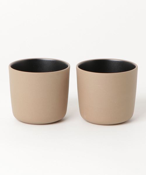 marimekko（マリメッコ）の「OIVA / COFFEE CUP 2PCS WITHOUT（グラス/マグカップ/タンブラー・レディース・ブラウン・FREE）」の2枚目の写真