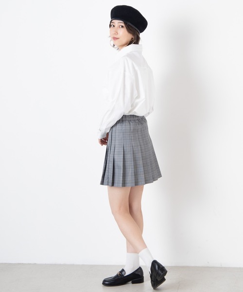 U.S. POLO ASSN.（ユーエスポロアッスン）の「∴WEGO/U.S. POLO ASSN.別注ビッグシルエットシャツ（シャツ/ブラウス・レディース・ベージュ系その他2/ブラック/グリーン系その他2/ホワイト・FREE）」の10枚目の写真