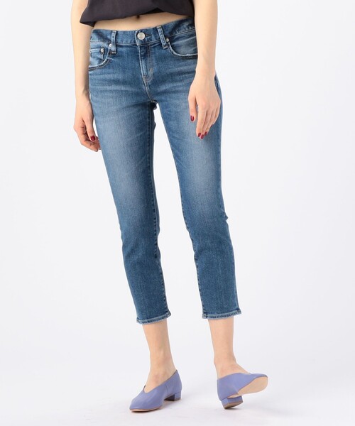 Red Card Anniversary Crop デニムテーパードパンツ デニムパンツ Tomorrowland トゥモローランド のファッション通販 Zozotown