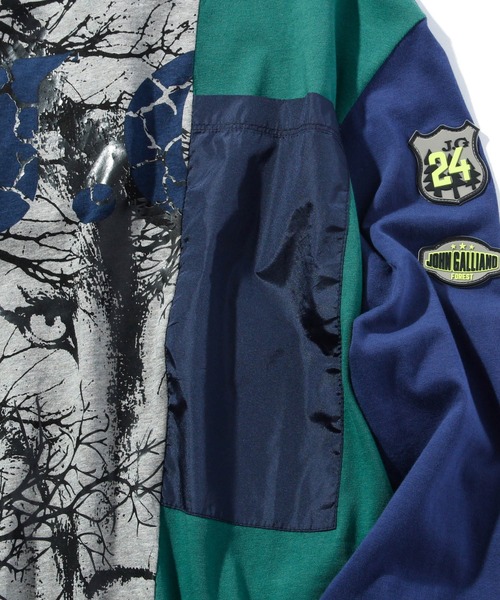 JOHN GALLIANO（ジョンガリアーノ）の「John Galliano(ジョン ガリアーノ)Kids & Junior プリント長袖ロンTカットソー（Tシャツ/カットソー・キッズ・グレー・4Y/6Y/8Y/10Y/12Y/14Y/16Y）」の5枚目の写真