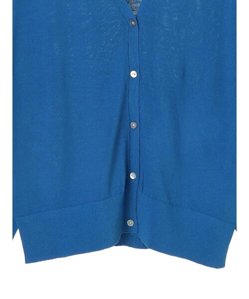 AMERICAN HOLIC（アメリカンホリック）の「Vネックドルマンニットカーディガン＊（カーディガン/ボレロ・レディース・グリーン/アイボリー/ブラック/モカ/ピンク/ブルー・MEDIUM/LARGE/L/M）」の20枚目の写真