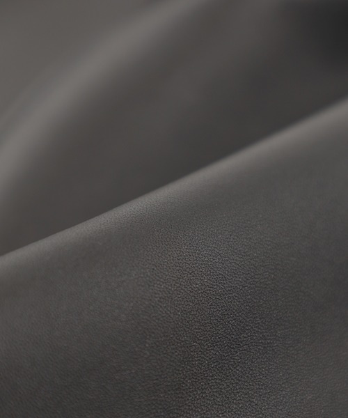 STUDIOUS（ステュディオス）の「【STUDIOUS】ラムレザーダブルライダースブルゾン（ライダースジャケット・メンズ・ブラック・1/2/4/3）」の10枚目の写真