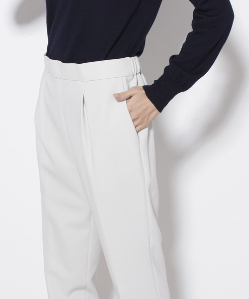 Liesse パンツ センタープレスパンツ レディース : ZOZOTOWN