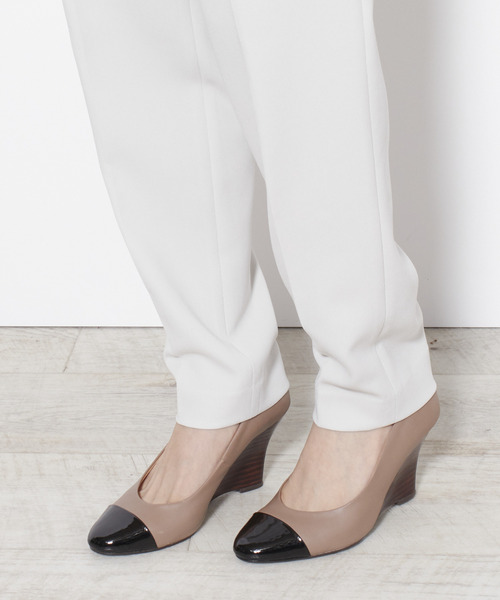 Liesse（リエス）の「センタープレスパンツ（その他パンツ・レディース・モスグリーン/ブラック/チャコールグレー/ライトグレー・M/L/S）」の19枚目の写真