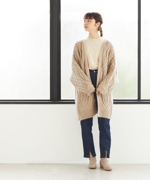 menue（メヌエ）の「3.5cmヒール ローヒール ストレッチブーツ（ブーツ・レディース・ホワイト/ブラック/ブラウン/ブラック系その他/モカ/グレイッシュベージュ/アイボリー/ラベンダー/ベージュ・LL/3L/S/M/L/XS/XXS）」の19枚目の写真