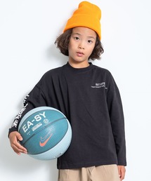 RAT EFFECT（ラットエフェクト）の「袖ロゴプリントロングTシャツ（Tシャツ/カットソー）」