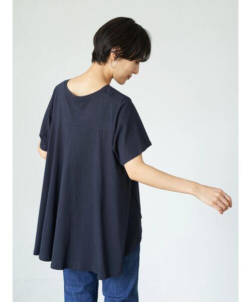 AMERICAN HOLIC（アメリカンホリック）の「クルーネックバックフレア半袖カットプルオーバー ＊●（Tシャツ/カットソー・レディース・ネイビー/オフホワイト/ピンク/その他7・M/L）」の20枚目の写真