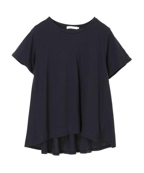 AMERICAN HOLIC（アメリカンホリック）の「クルーネックバックフレア半袖カットプルオーバー ＊●（Tシャツ/カットソー・レディース・ネイビー/オフホワイト/ピンク/その他7・M/L）」の9枚目の写真