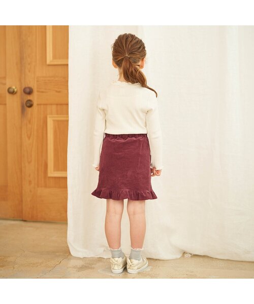apres les cours（アプレレクール）の「/裾フリルスカート（スカート  