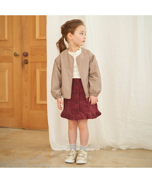 apres les cours（アプレレクール）の「/裾フリルスカート（スカート  