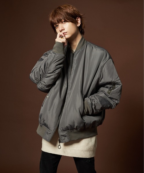 Adrer リバーシブルma 1 スカジャン