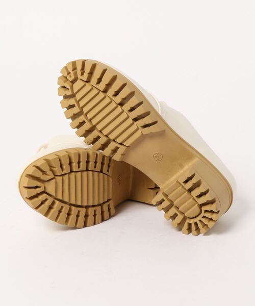 STYLEBLOCK（スタイルブロック）の「凹凸アウトソールレースアップシューズ（その他シューズ・レディース・ブラック/ホワイト/ブラウン・39/40/36/35/37/38）」の5枚目の写真