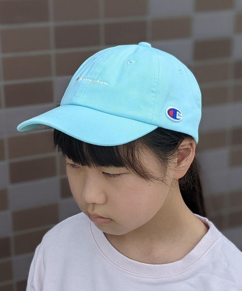 Champion（チャンピオン）の「Champion/チャンピオン　キッズ　ツイルキャップ（キャップ・キッズ・ブラック/ベージュ/パープル/サックスブルー/ピンク/ブラック系その他/ベージュ系その他/ネイビー/ホワイト/ピンク系その他/ミント/ラベンダー・FREE）」の13枚目の写真
