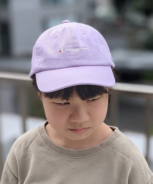 Champion（チャンピオン）の「Champion/チャンピオン　キッズ　ツイルキャップ（キャップ・キッズ・ブラック/ベージュ/パープル/サックスブルー/ピンク/ブラック系その他/ベージュ系その他/ネイビー/ホワイト/ピンク系その他/ミント/ラベンダー・FREE）」の16枚目の写真