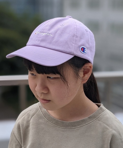 Champion（チャンピオン）の「Champion/チャンピオン　キッズ　ツイルキャップ（キャップ・キッズ・ブラック/ベージュ/パープル/サックスブルー/ピンク/ブラック系その他/ベージュ系その他/ネイビー/ホワイト/ピンク系その他/ミント/ラベンダー・FREE）」の17枚目の写真
