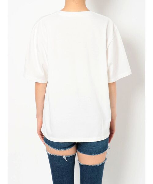 GYDA(ジェイダ)の「AMERICANS DO IT BETTER Tシャツ(Tシャツ/カットソー・レディース・オフホワイト/ブラック/カーキ・FREE)」の15枚目の写真