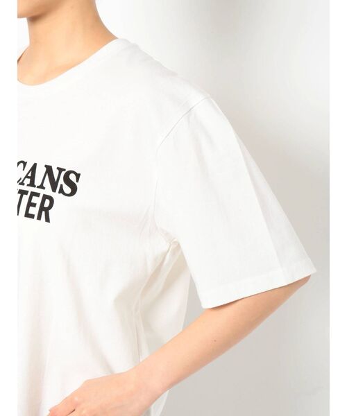 GYDA(ジェイダ)の「AMERICANS DO IT BETTER Tシャツ(Tシャツ/カットソー・レディース・オフホワイト/ブラック/カーキ・FREE)」の22枚目の写真