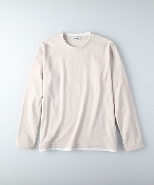 スムースダブルネックロンｔ メンズ Tシャツ カットソー Right On ライトオン のファッション通販 Zozotown