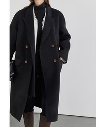Fano Studios】Double layered river tailoring chester coat