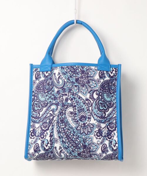 チャイハネ（チャイハネ）の「【チャイハネ】ペイズリー柄トートバッグ（トートバッグ・レディース・ブラウン/ブルー・FREE）」の9枚目の写真