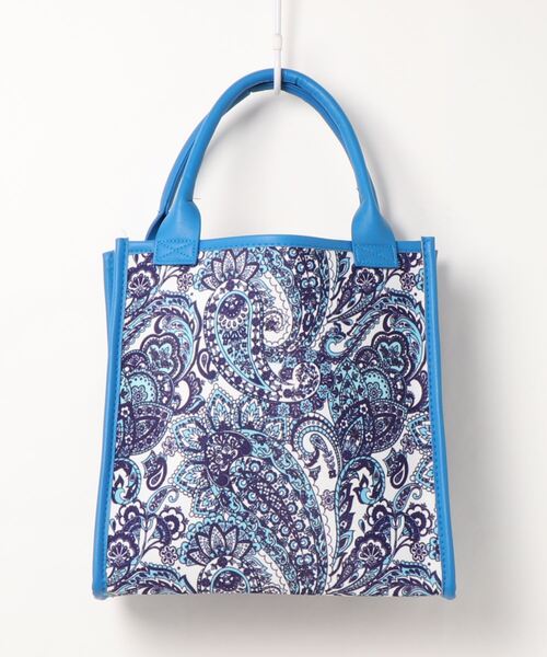 チャイハネ（チャイハネ）の「【チャイハネ】ペイズリー柄トートバッグ（トートバッグ・レディース・ブラウン/ブルー・FREE）」の6枚目の写真