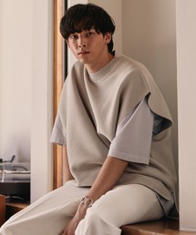 WYM LIDNM | 【WYM LIDNM】MINIMAL LOOSE KNIT VEST -Instagram Ex.-(ベスト)