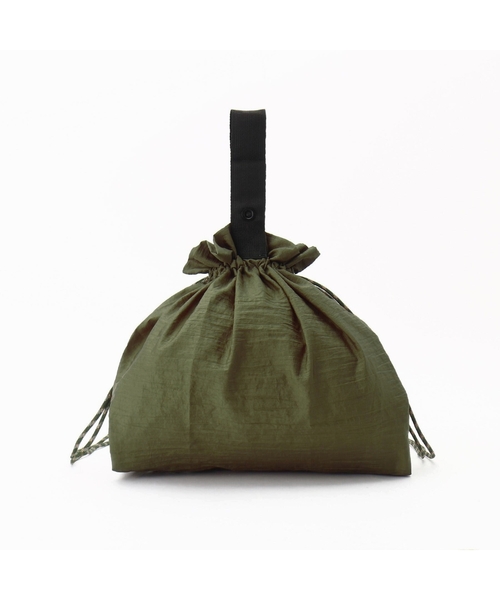 212 KITCHEN STORE（トゥワントゥキッチンストア）の「POST GENERAL (ポストジェネラル) パラシュートナイロン OLIVE（エコバッグ/サブバッグ・レディース・その他・00）」の3枚目の写真