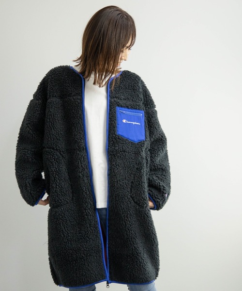 Champion CW-S612 ボアフリース ロングジャケット Champion