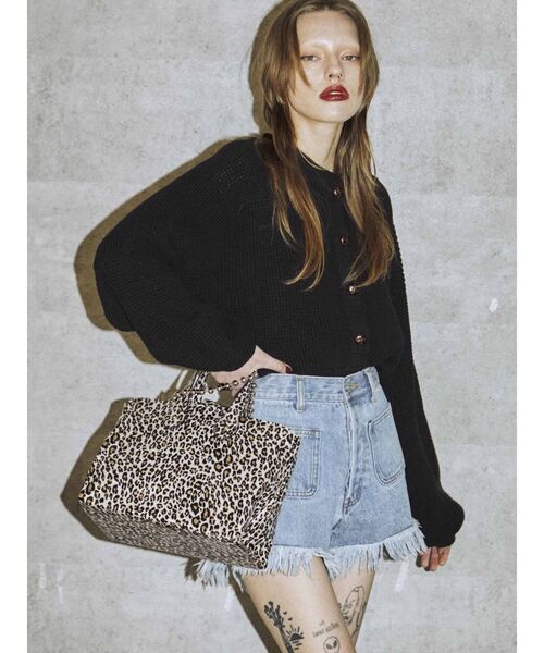 jouetie（ジュエティ）の「【2WAY】SHOPPER BAG（ハンドバッグ・レディース・その他1/ピンク/ブラック・FREE）」の12枚目の写真