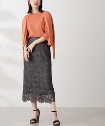 N.(N. Natural Beauty Basic) | 【追加生産】◆ケミカルレースロングスカート(スカート)
