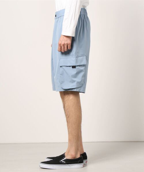 MIZUNO SPORTS STYLE（ミズノスポーツスタイル）の「ストレッチウーブン ハーフパンツ（その他パンツ・メンズ・ブラック/ライトブルー・M/XL/L/S）」の11枚目の写真