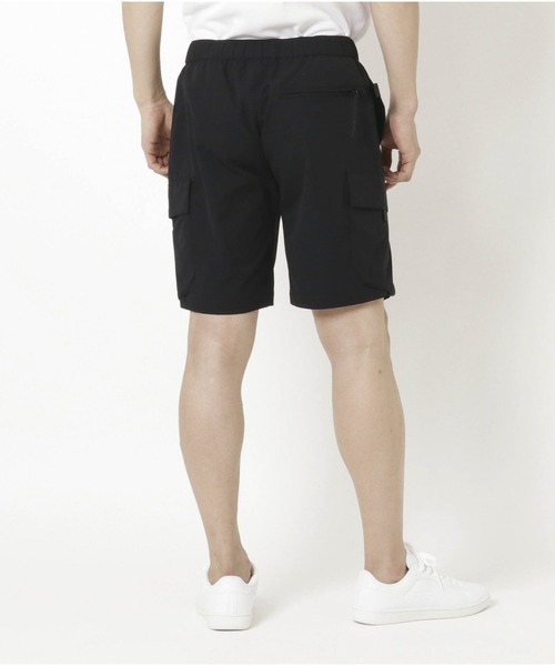 MIZUNO SPORTS STYLE（ミズノスポーツスタイル）の「ストレッチウーブン ハーフパンツ（その他パンツ・メンズ・ブラック/ライトブルー・M/XL/L/S）」の3枚目の写真