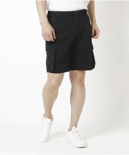 MIZUNO SPORTS STYLE（ミズノスポーツスタイル）の「ストレッチウーブン ハーフパンツ（その他パンツ・メンズ・ブラック/ライトブルー・M/XL/L/S）」の14枚目の写真