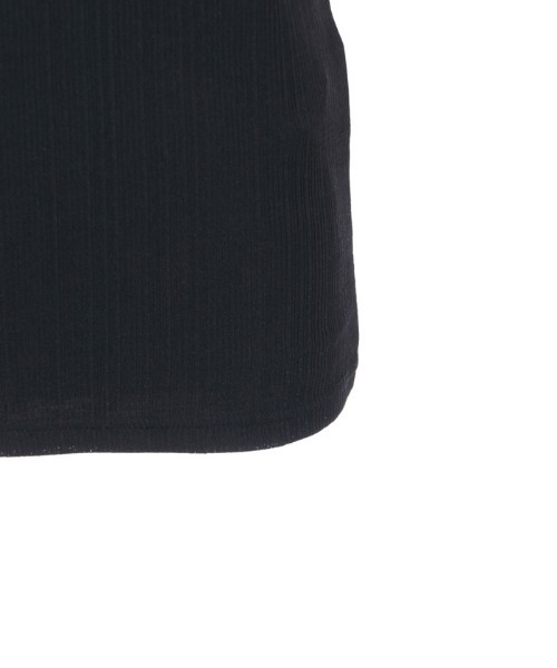 axes femme(アクシーズファム)の「プチスタンドシアーインナー(Tシャツ/カットソー・レディース・ホワイト/サックスブルー/ブラック・MEDIUM)」の13枚目の写真