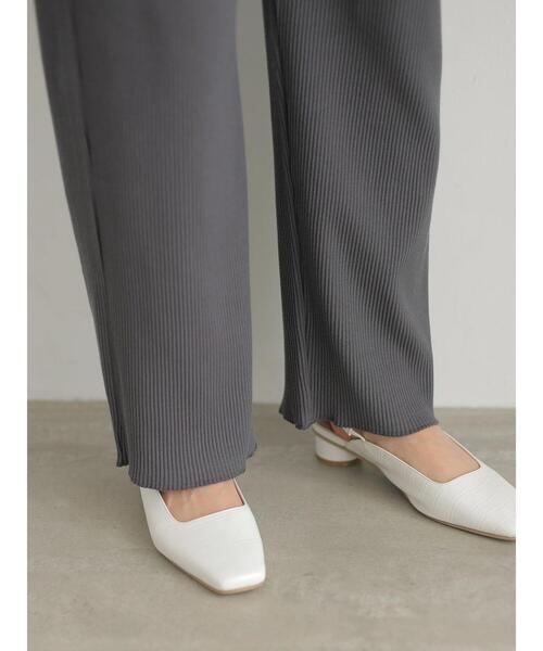 AMERICAN HOLIC（アメリカンホリック）の「リブカットレギンス　＊●（その他パンツ・レディース・チャコールグレー/ブラック/アイボリー・M/L）」の11枚目の写真