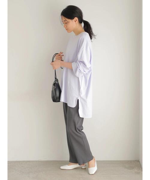 AMERICAN HOLIC（アメリカンホリック）の「リブカットレギンス　＊●（その他パンツ・レディース・チャコールグレー/ブラック/アイボリー・M/L）」の13枚目の写真