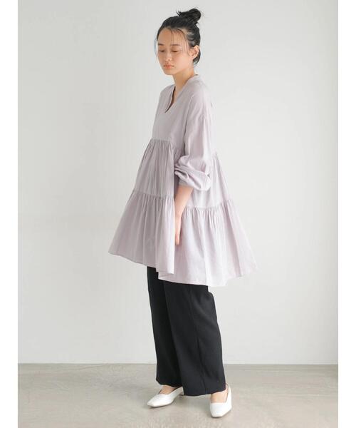 AMERICAN HOLIC（アメリカンホリック）の「リブカットレギンス　＊●（その他パンツ・レディース・チャコールグレー/ブラック/アイボリー・M/L）」の17枚目の写真