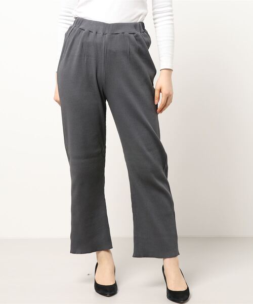 AMERICAN HOLIC（アメリカンホリック）の「リブカットレギンス　＊●（その他パンツ・レディース・チャコールグレー/ブラック/アイボリー・M/L）」の6枚目の写真