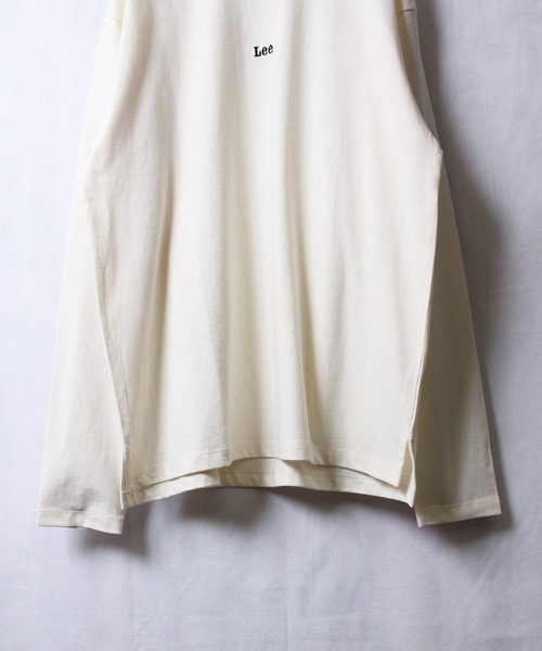 Lee(リー)の「【Lee】リー ミニロゴ刺繍 バックプリント ロングスリーブTシャツ LT2987 OVERALLS(Tシャツ/カットソー・メンズ・ブラック/ホワイト/グレー・M/L/XL/S)」の13枚目の写真