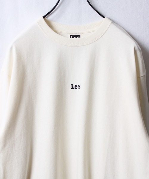 Lee(リー)の「【Lee】リー ミニロゴ刺繍 バックプリント ロングスリーブTシャツ LT2987 OVERALLS(Tシャツ/カットソー・メンズ・ブラック/ホワイト/グレー・M/L/XL/S)」の12枚目の写真