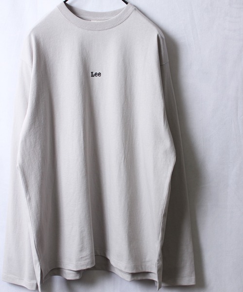 Lee(リー)の「【Lee】リー ミニロゴ刺繍 バックプリント ロングスリーブTシャツ LT2987 OVERALLS(Tシャツ/カットソー・メンズ・ブラック/ホワイト/グレー・M/L/XL/S)」の15枚目の写真